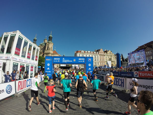 Prague marathon is often called one of the most beautiful marathons – not surprisingly, in a city like this