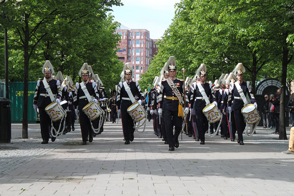 And stood in the way of the King’s parade