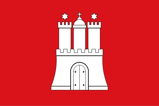 Hamburg state flag