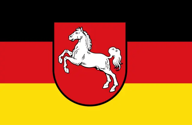 Niedersachsen state flag