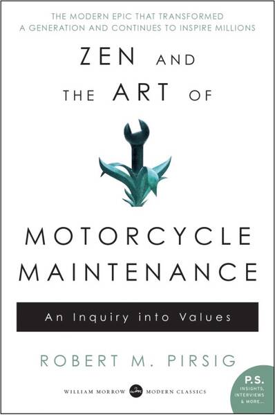 It’s not really about Zen buddhism, and not particularly helpful regarding motorcycle maintenance, either, according to the author. Absolutely right.